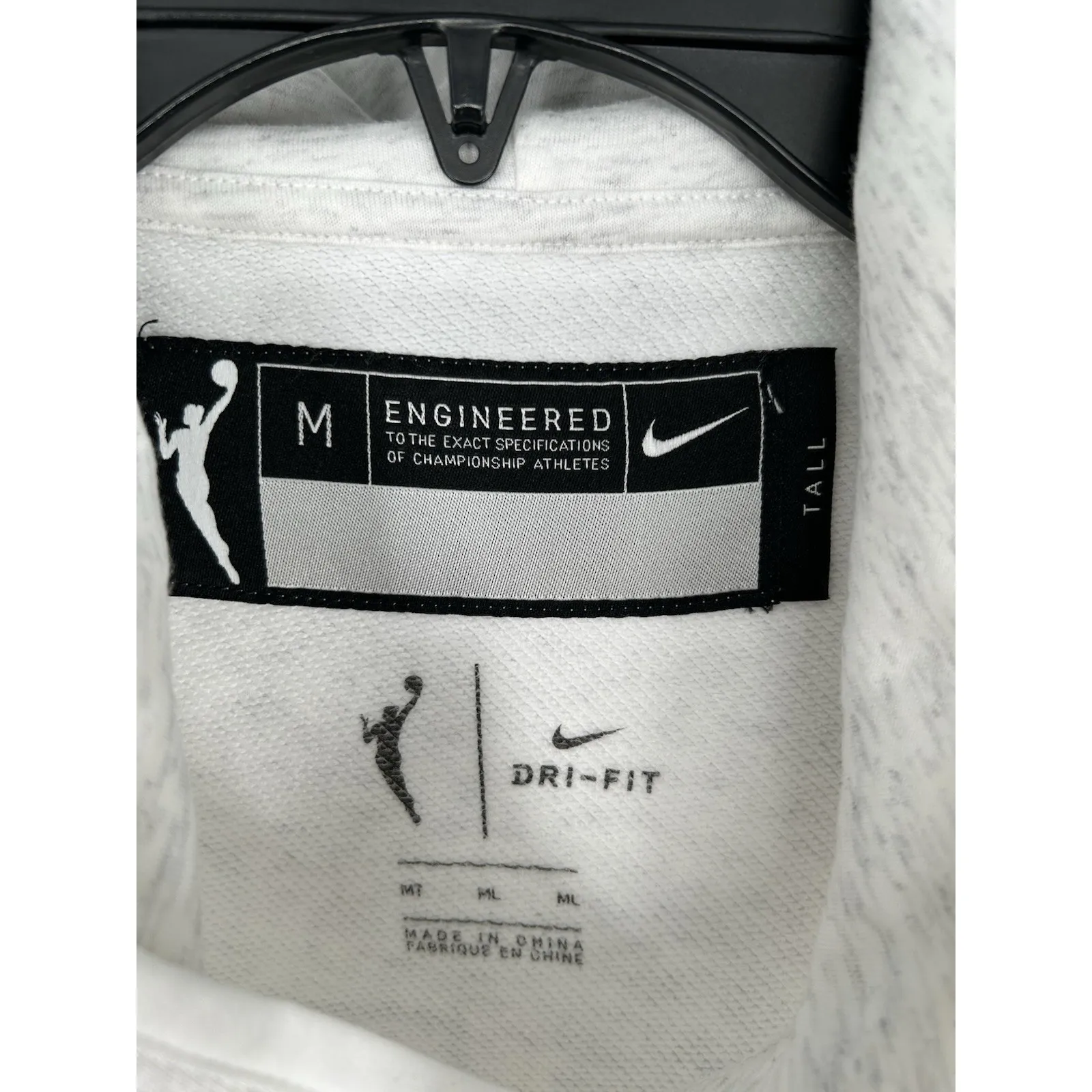 Phoenix Mercury Nike Dri Fit Center Swoosh Hoodie Womens Size MT Medium Tall - Image 3