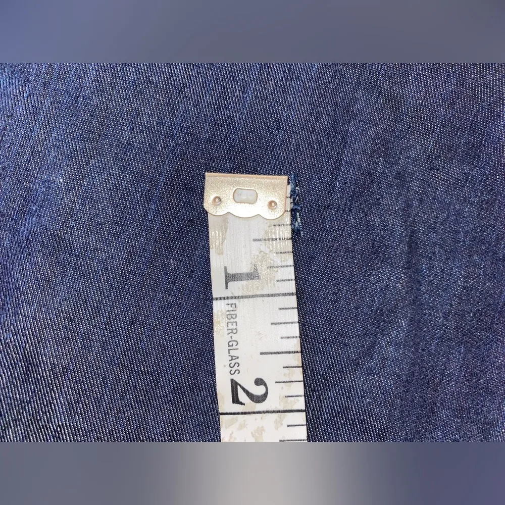 Rag‎ & Bone / JEAN Off The Shoulder Denim Mini Dress ( M ) - Image 5