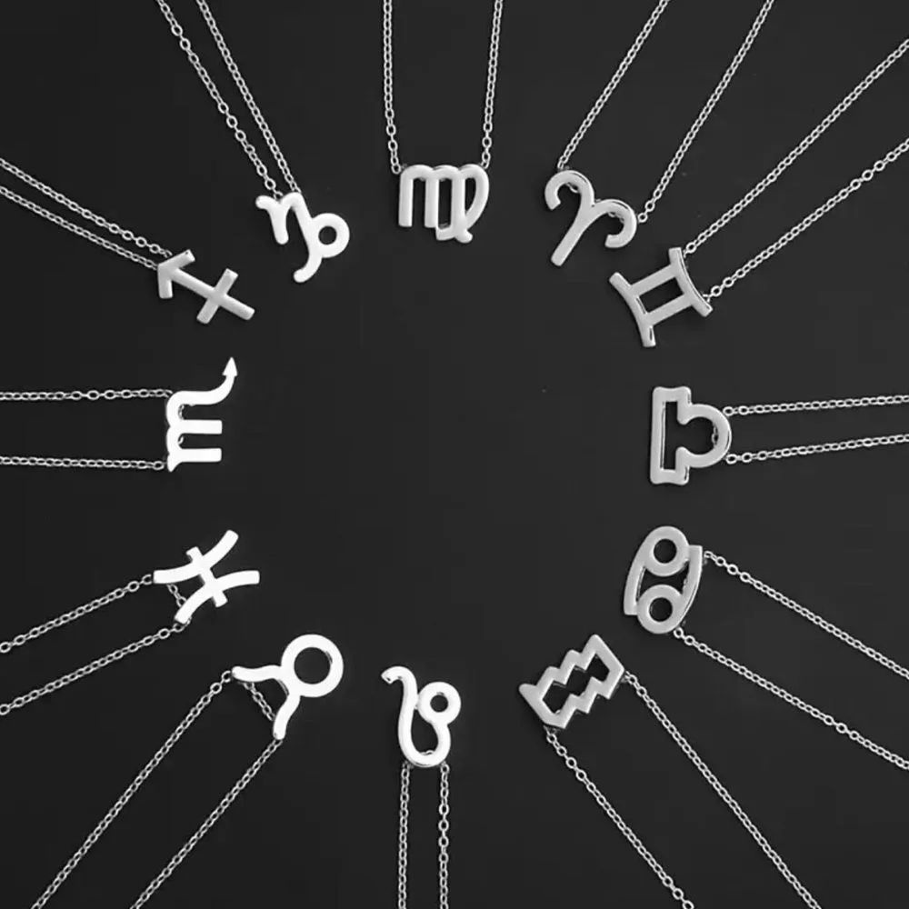 🆕Aries Zodiac Astrology Pendant Necklace Silver - Image 4