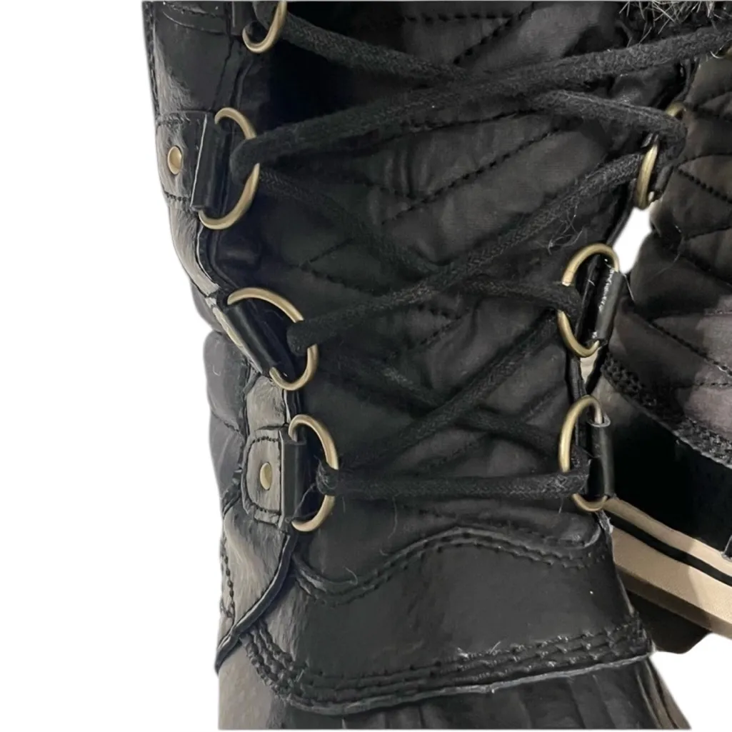 Sorel Womens Tofino Il Faux Fur Trim Waterproof Boot Size 8 LL3654-010 - Image 8