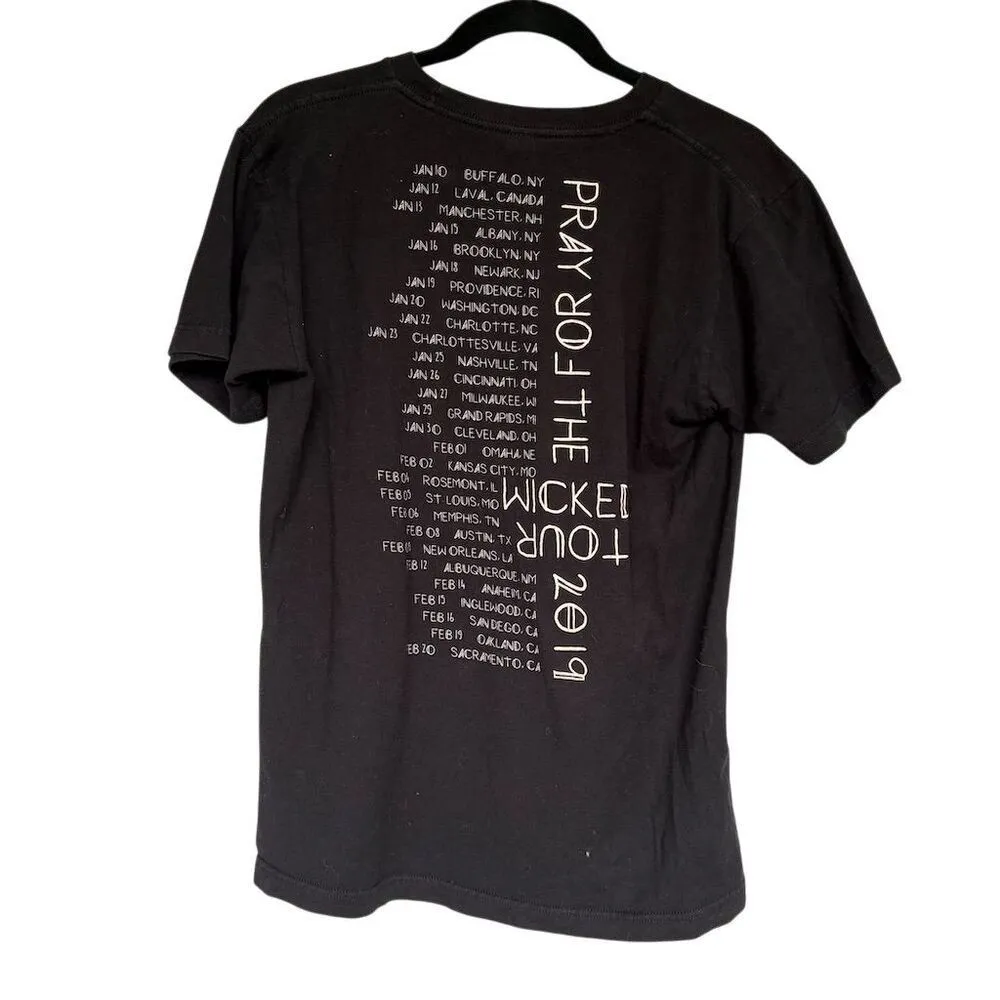 Panic! At The Disco Pray for the Wicked Tour 2019 T-Shirt Black M - Image 2
