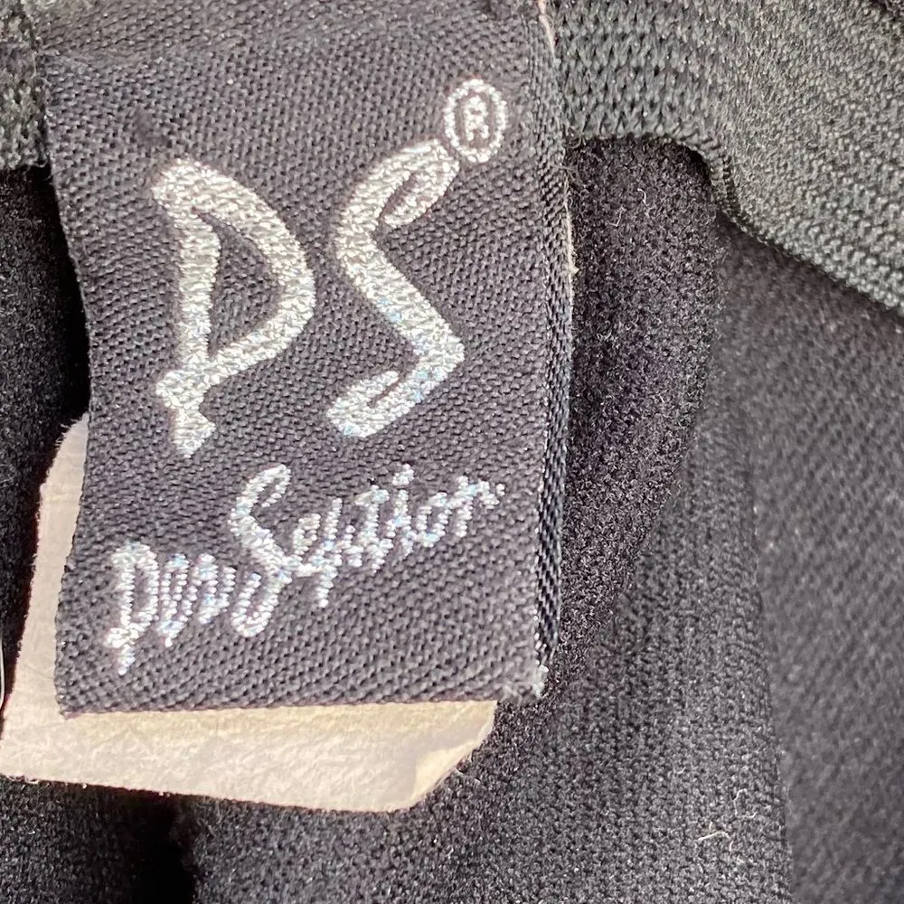 Vintage PS‎ Per Seption Fitted Skirt Black Size L - Image 4