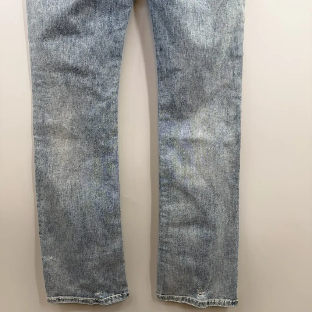 BKE Stella Boot Stretch Jeans in Bain light wash size 29L low rise bootcut - Image 7