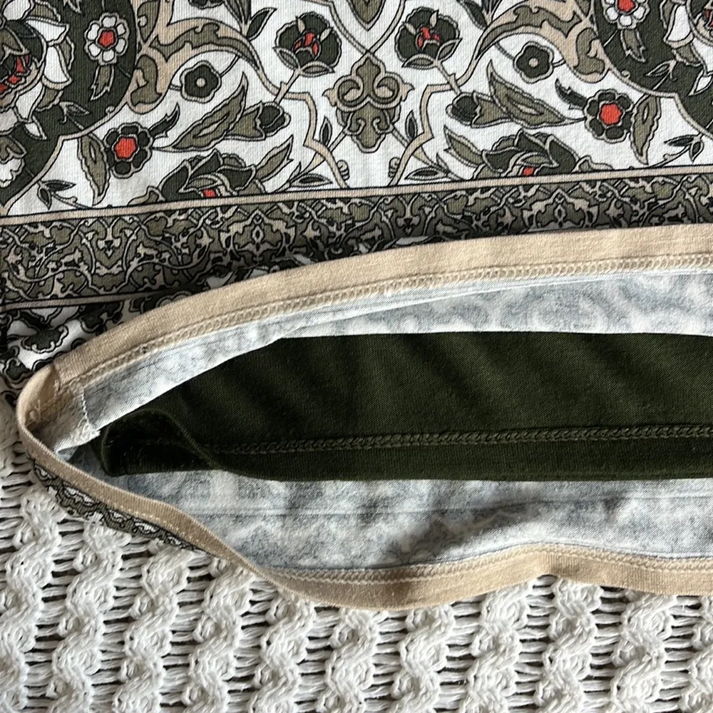 Max studio • printed floral jersey pencil skirt - Image 78