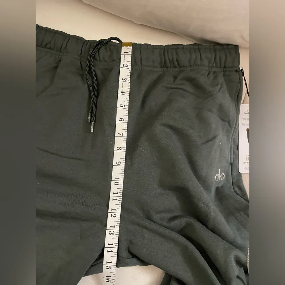 NWT Alo Yoga Accolade Sweatpants Limited Edition Dark Cactus Size XL Unisex - Image 10