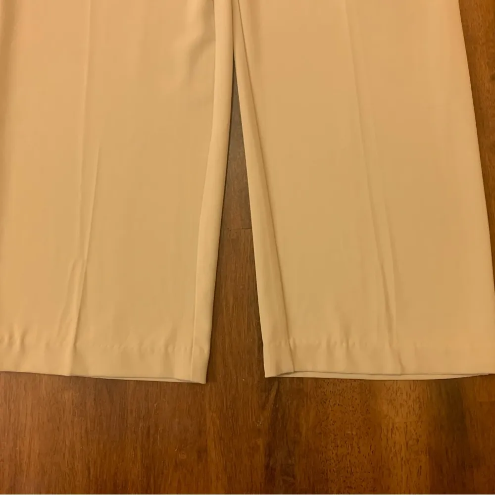 Rachel Zoe slacks trousers women’s 8 light beige /tan pockets elastic wa… - Image 6