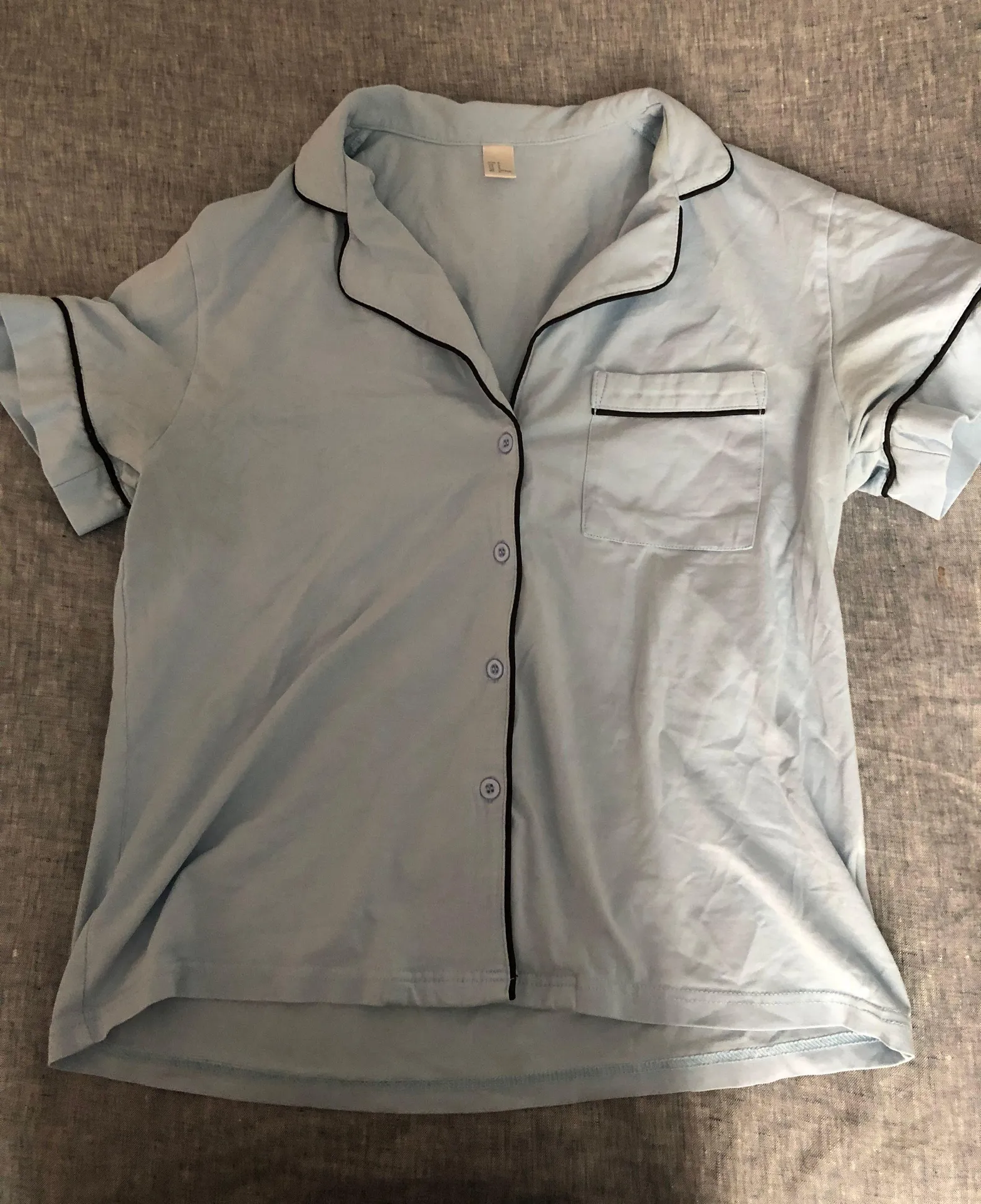 Light Blue Pajama Set - Image 2