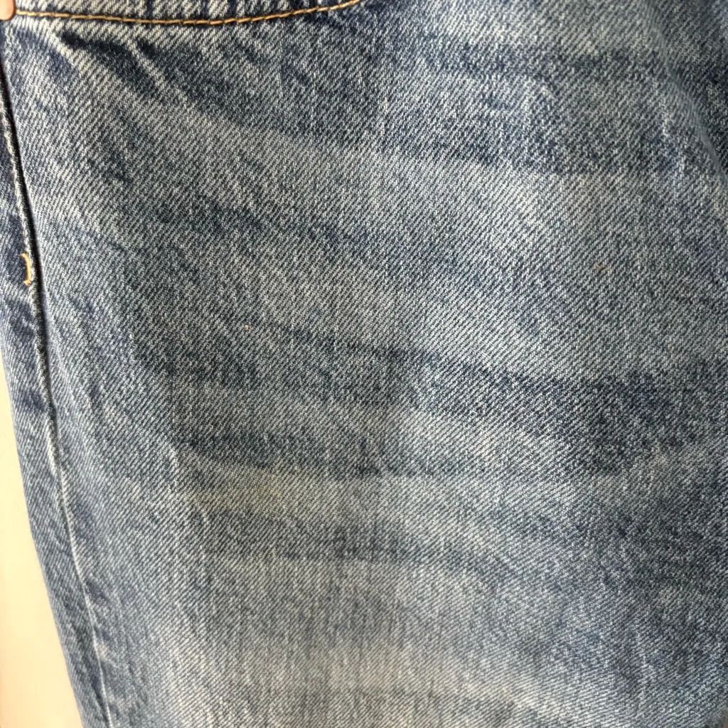 Free People Button Fly Boot Cut Jeans. Size 28. - Image 7