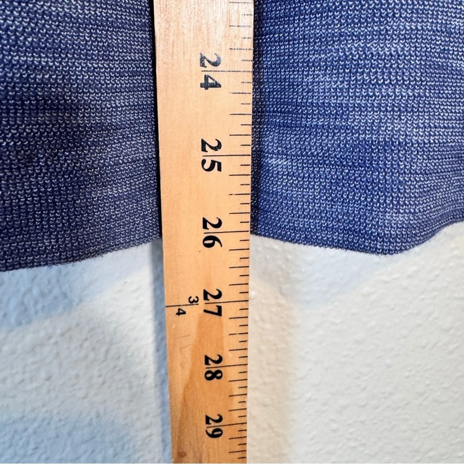 UO Skies Are Blue Heathered Boyfriend Blazer Jacket Womens XL Oversized Slouchy - Image 8