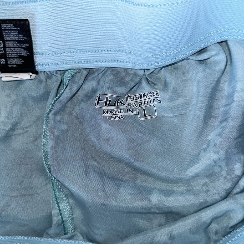 Huk Dock Shorts Green Size L - Image 7