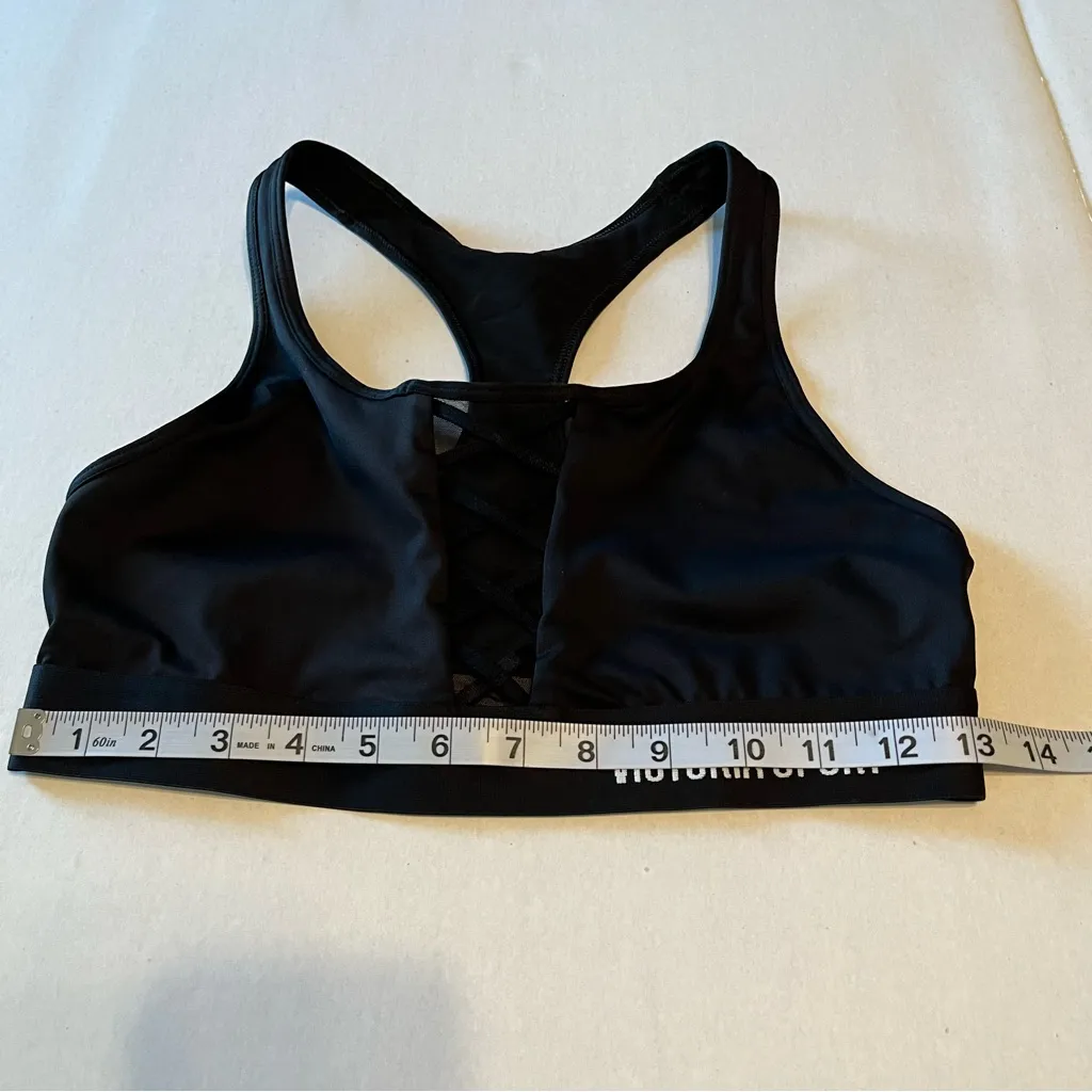 Victoria's Secret Womens Size Medium Black The Player‎ Victoria Sport Sports Bra - Image 7