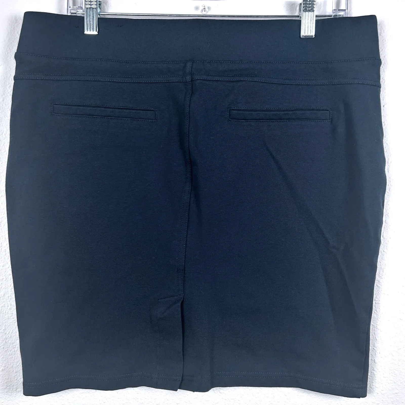 Liverpool Jeans Company Navy Blue Pencil Skirt Zipper Capsule‎ Wardrobe 12/31 - Image 4