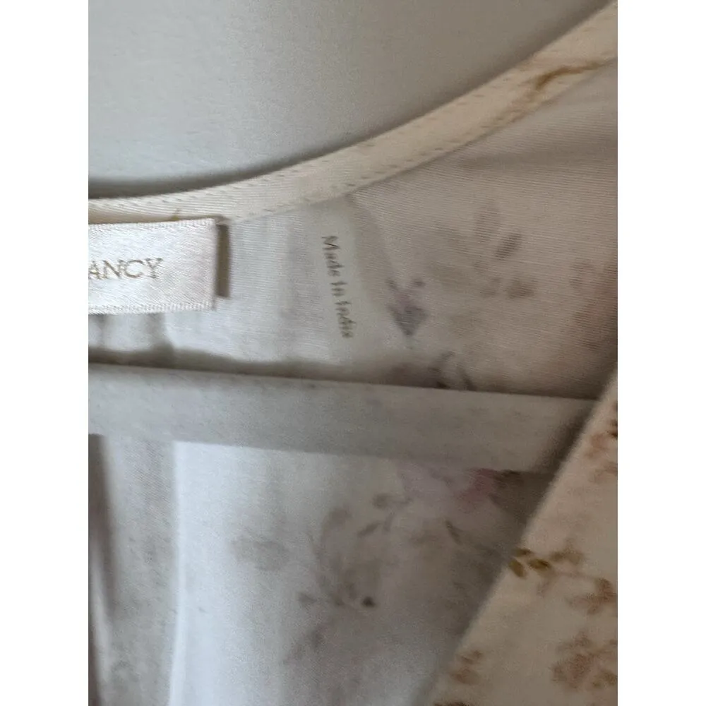 Love Shack Fancy Venna Midi Short Sleeve Smocked Dress S Floral LOVESHACKFANCY - Image 11