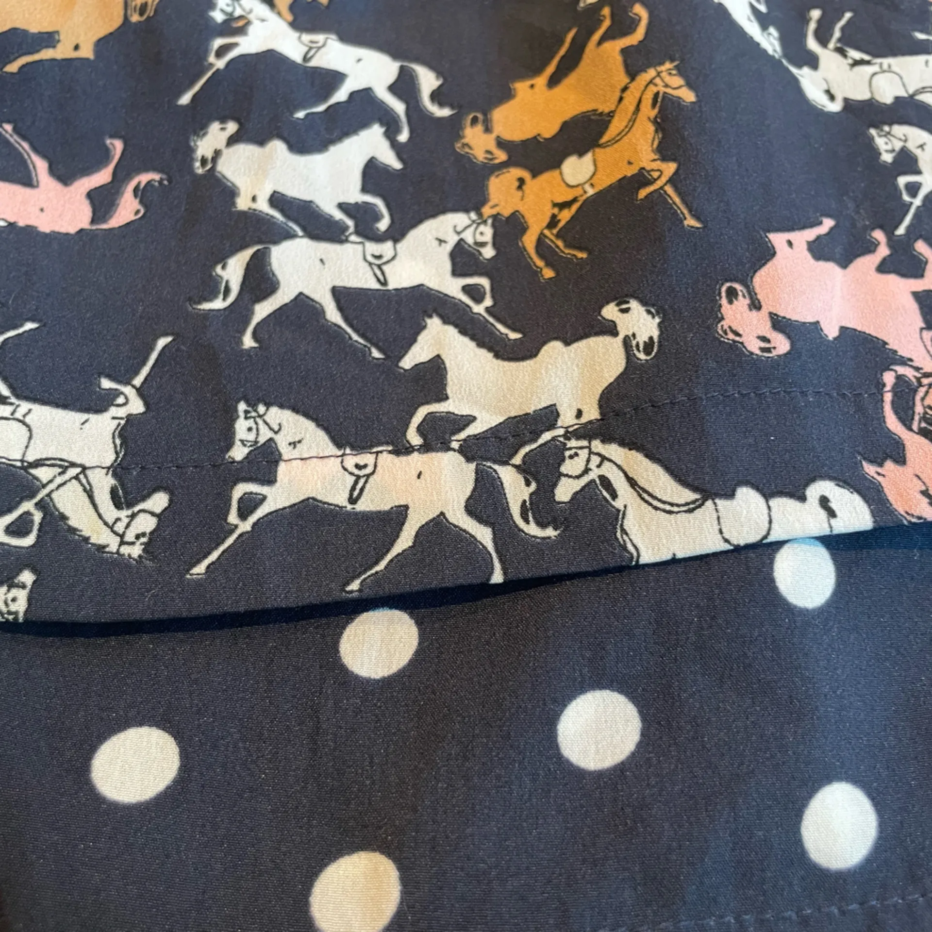Anthropologie Porridge Petaluma Horse Dress -Size Small - Image 5