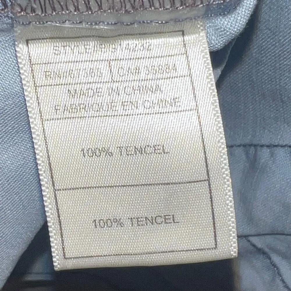 BB Dakota Chambray Tank Top, Sleeveless Light Wash Denim, Blue S NWOT - Image 8