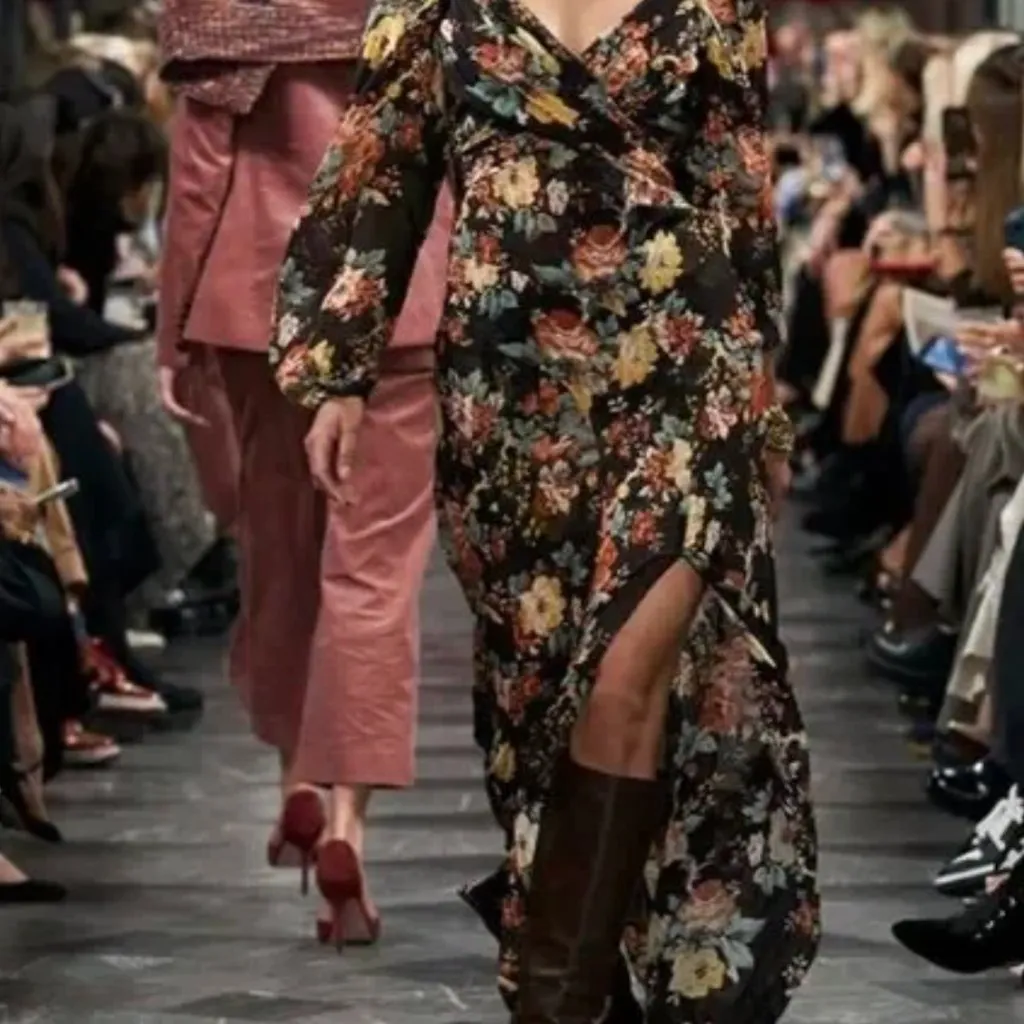 Veronica Beard NWT Avani Floral Printed Silk Maxi Dress - 2 - Image 3