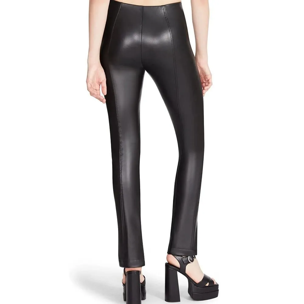 Steve Madden Anastasia Leggings in Black XSmall Womens Vegan Faux Leather Pants - Image 10