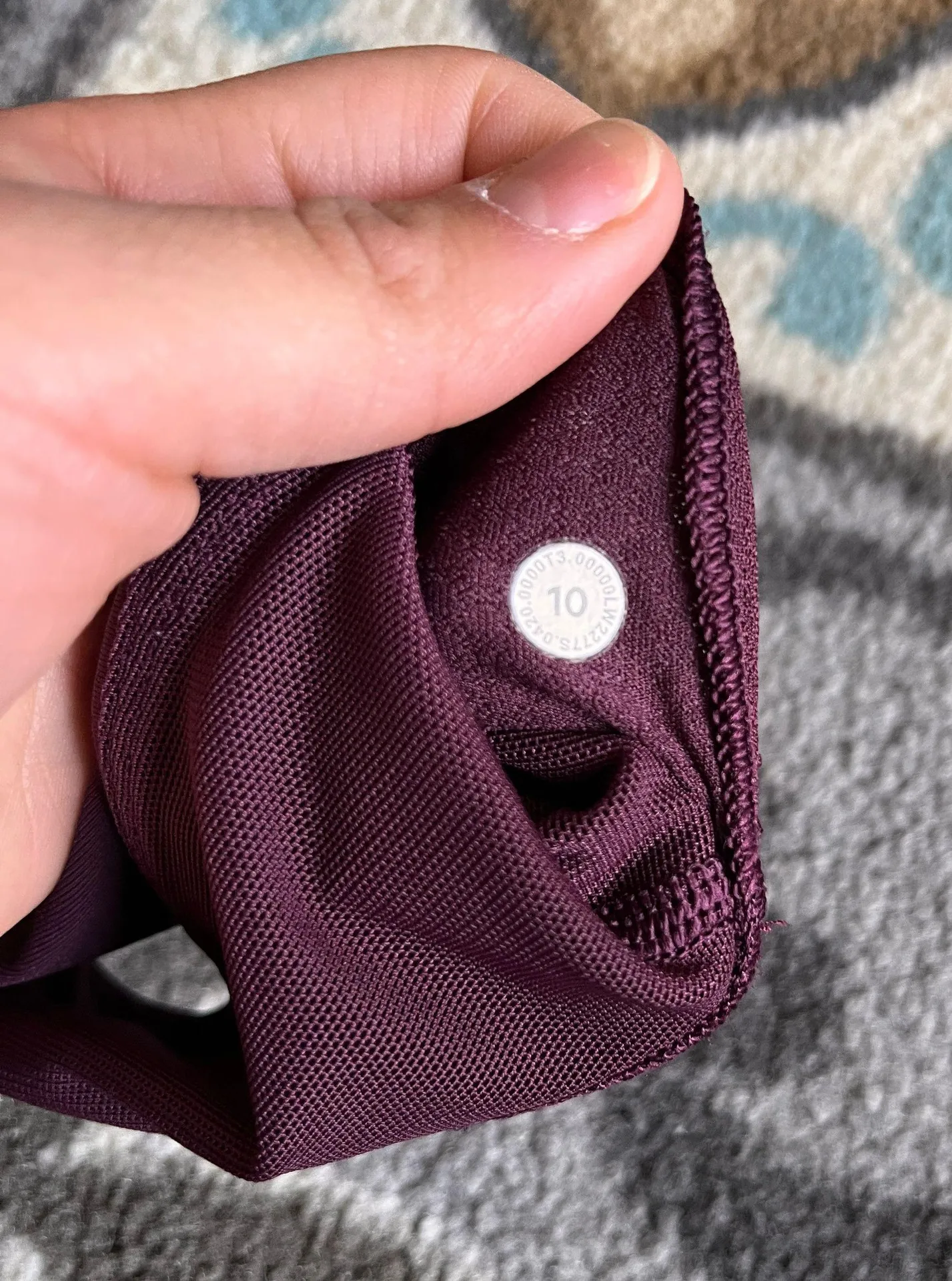 Sports Bra Maroon - Image 4