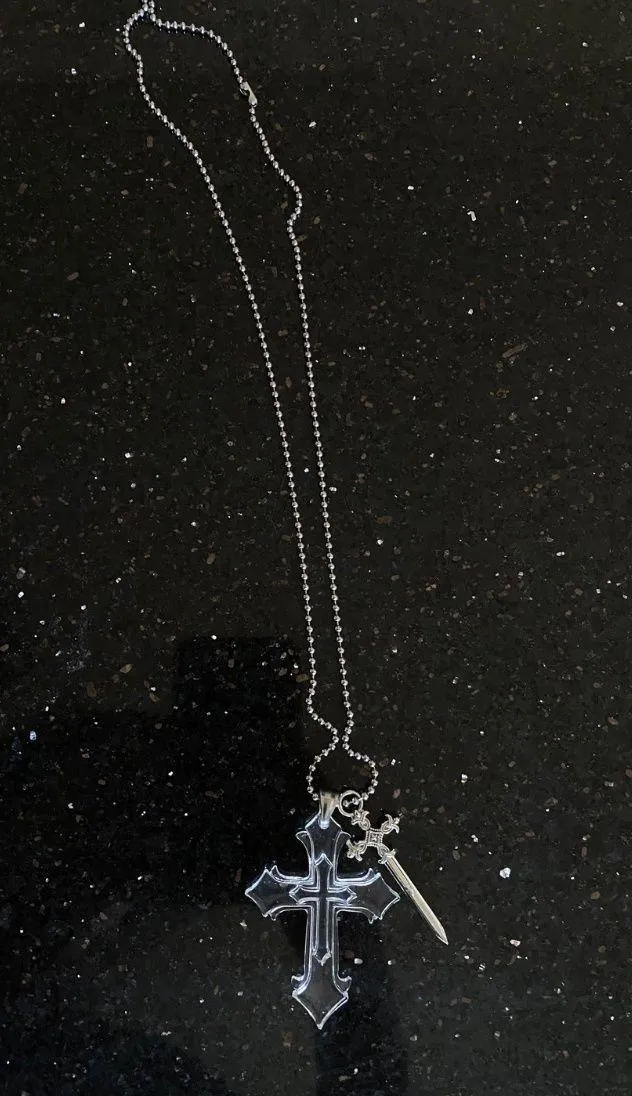 Crucifix Set Necklace - Image 2