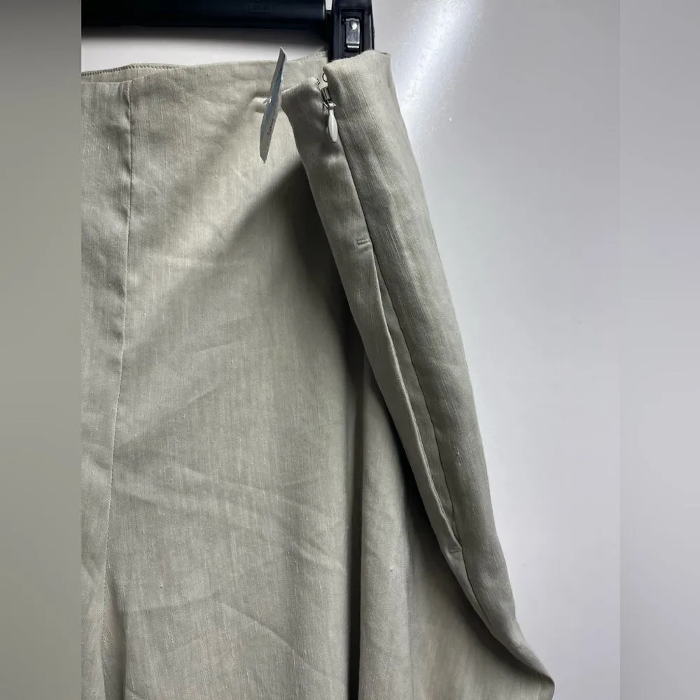 Vince Women's Linen Crop Wide Pant new size 18 - Image 4