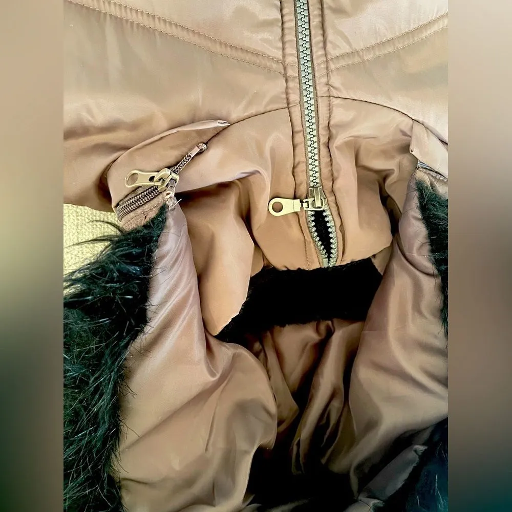 Rampage Women's Faux Fur Hooded Puffer Jacket
Size M 6 - Image 4