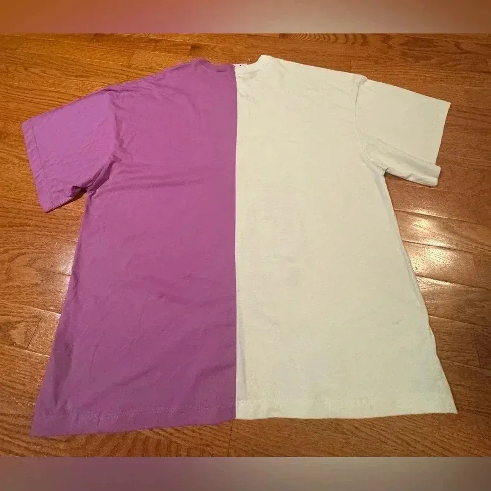 Wild fable women’s Oakland Chicago‎ split oversized T-shirt size small NWT - Image 2