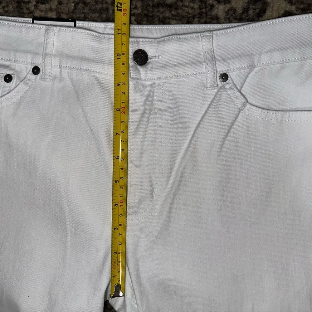 Lauren Ralph Lauren Denim NWT Women’s Size 14 White Premier Straight Jeans - Image 12