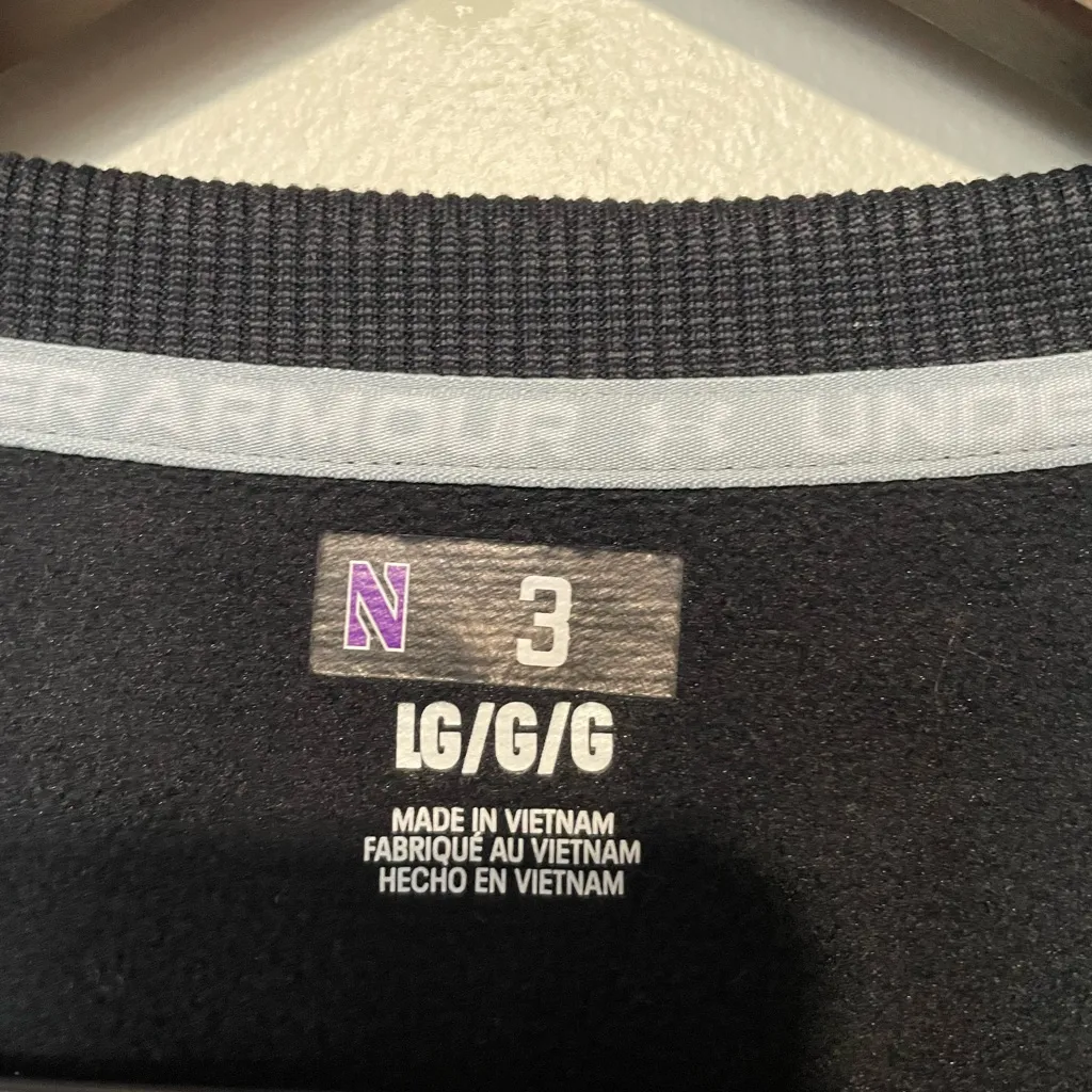 Northwestern Cropped Sweatshirt - Image 3