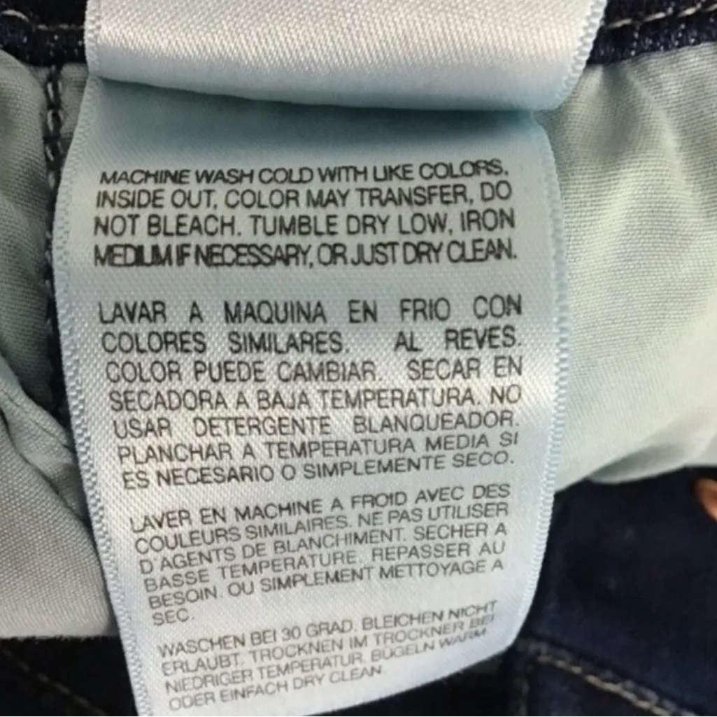 Mother flare denim overalls swooner size 29 Blue - Image 12