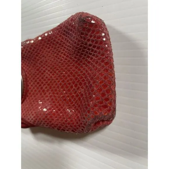 Fossil Red Wristlet Wallet W‎ Zipper - Image 4