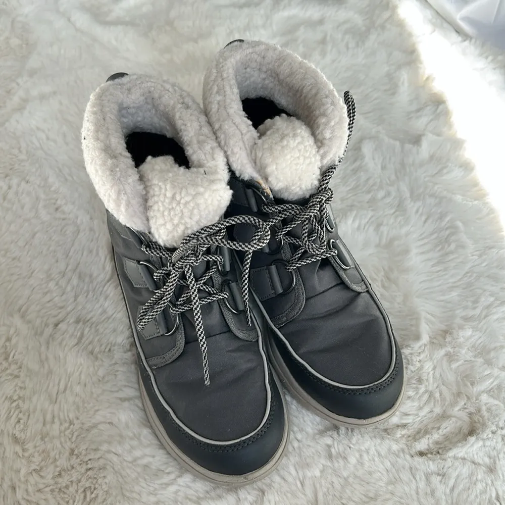 Sorel Explorer Carnival Winter Boots in Quarry - Image 6