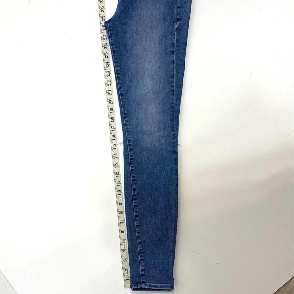 Good American Good Legs Distressed Skinny Jeans High Rise 6/28 - Image 2