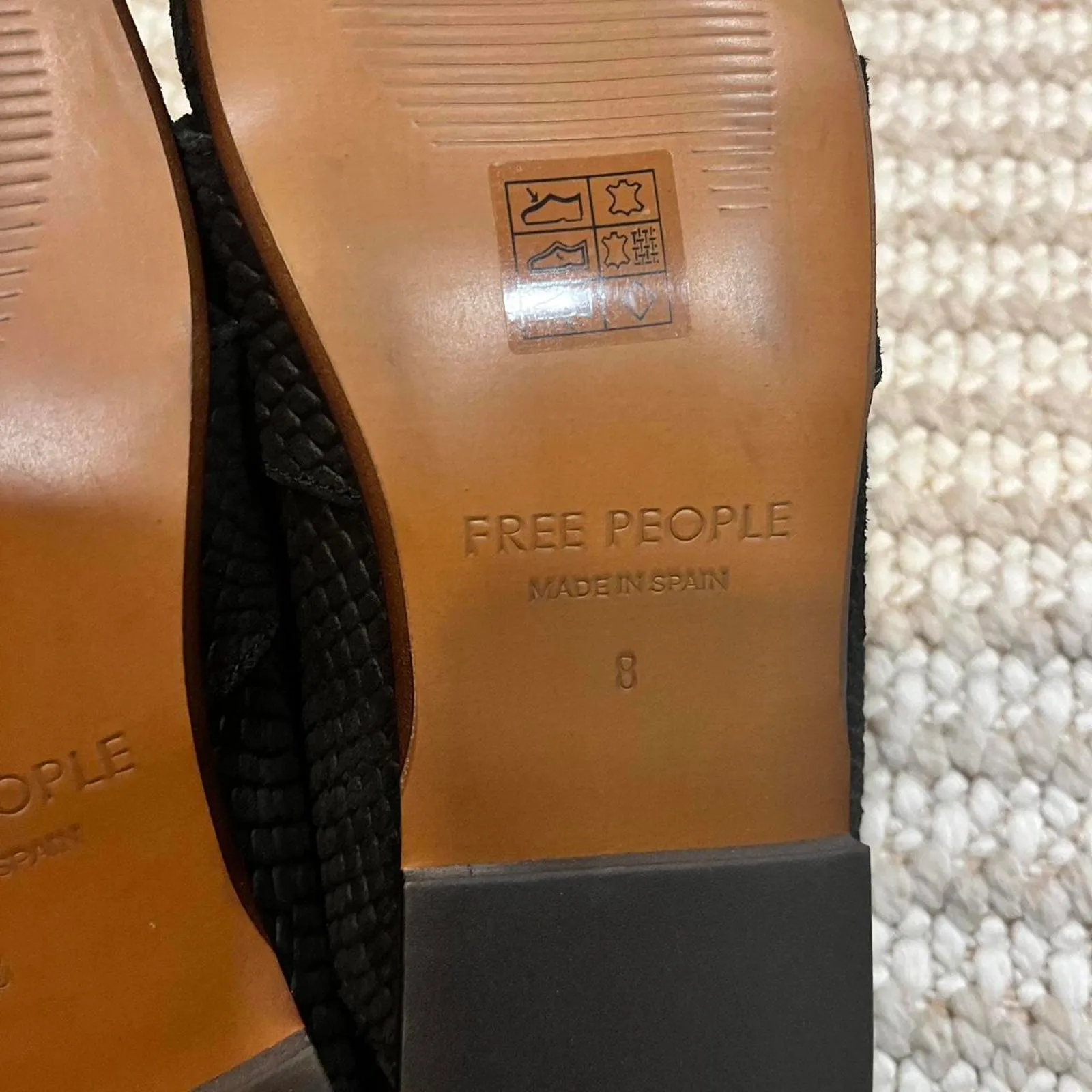 Free People At Ease Embossed Loafers - Image 8