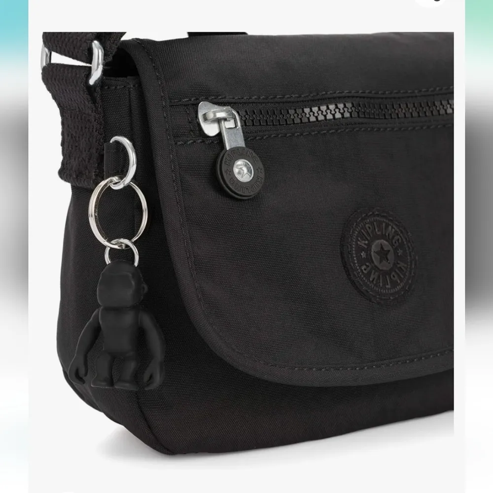 NWT Kipling Women's Sabian Mini Crossbody Bag in Black A mini bag - Image 5