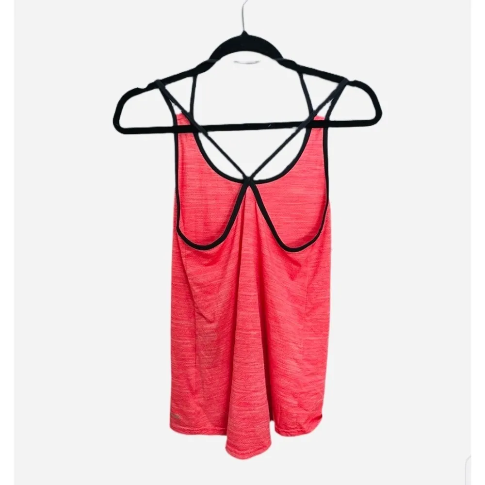 C9 Champion Duo Dry Women's Cross Over straps tank, Size XS Neon Orange - Image 2