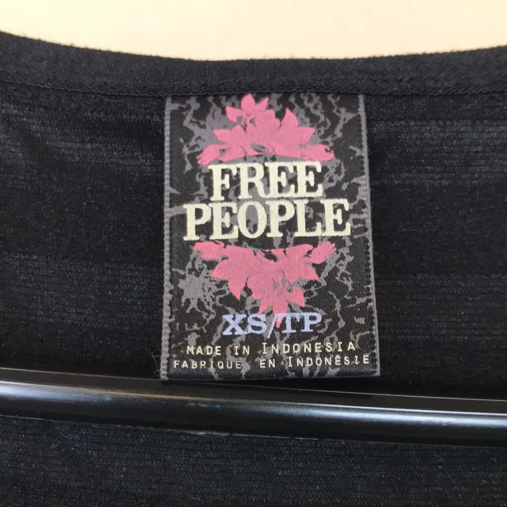 Free People Women’s Patras Ruffle Tiered Black Tank Mini Dress - Image 7