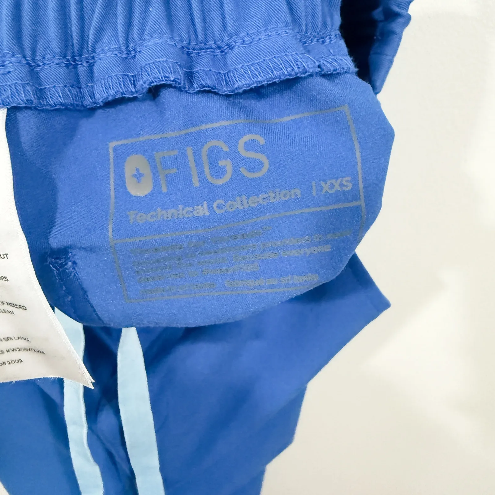 FIGS Zamora Jogger Scrub Pants XXS Winning Blue Joggers EUC - Image 5
