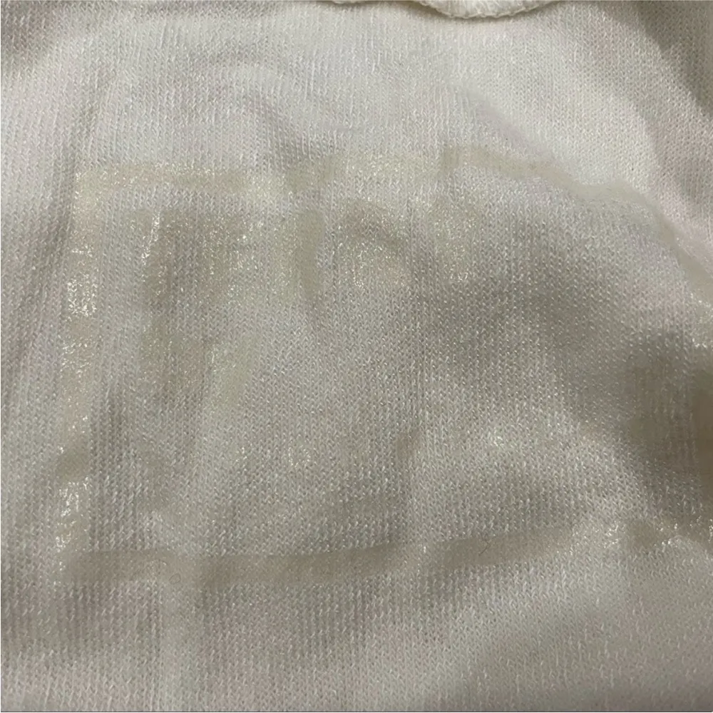 Simon Miller Lono Cotton Modal Terry Wrap Tunic Kimono Small S White - Image 6