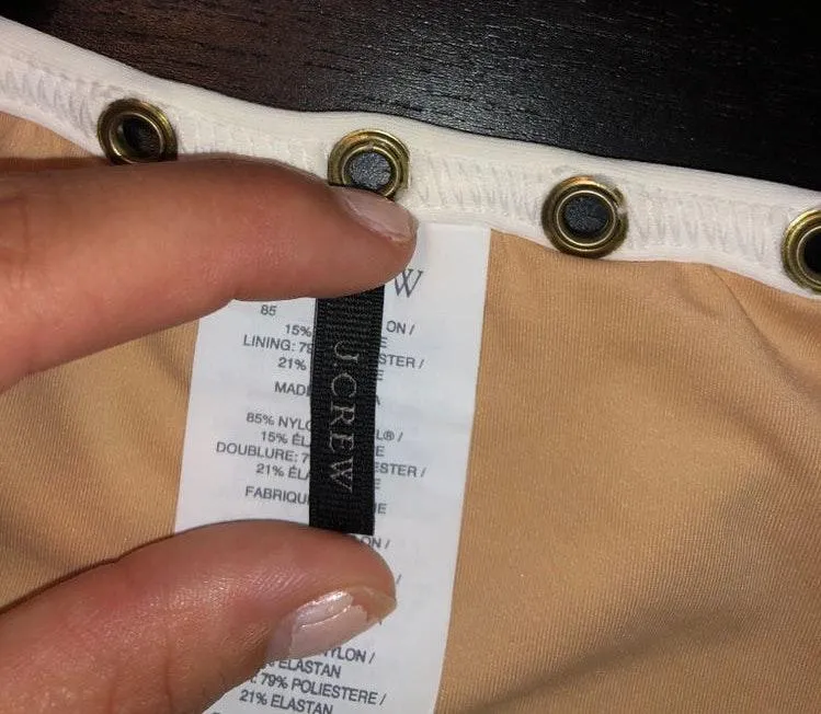 J.Crew White Bathing Suit - Image 2