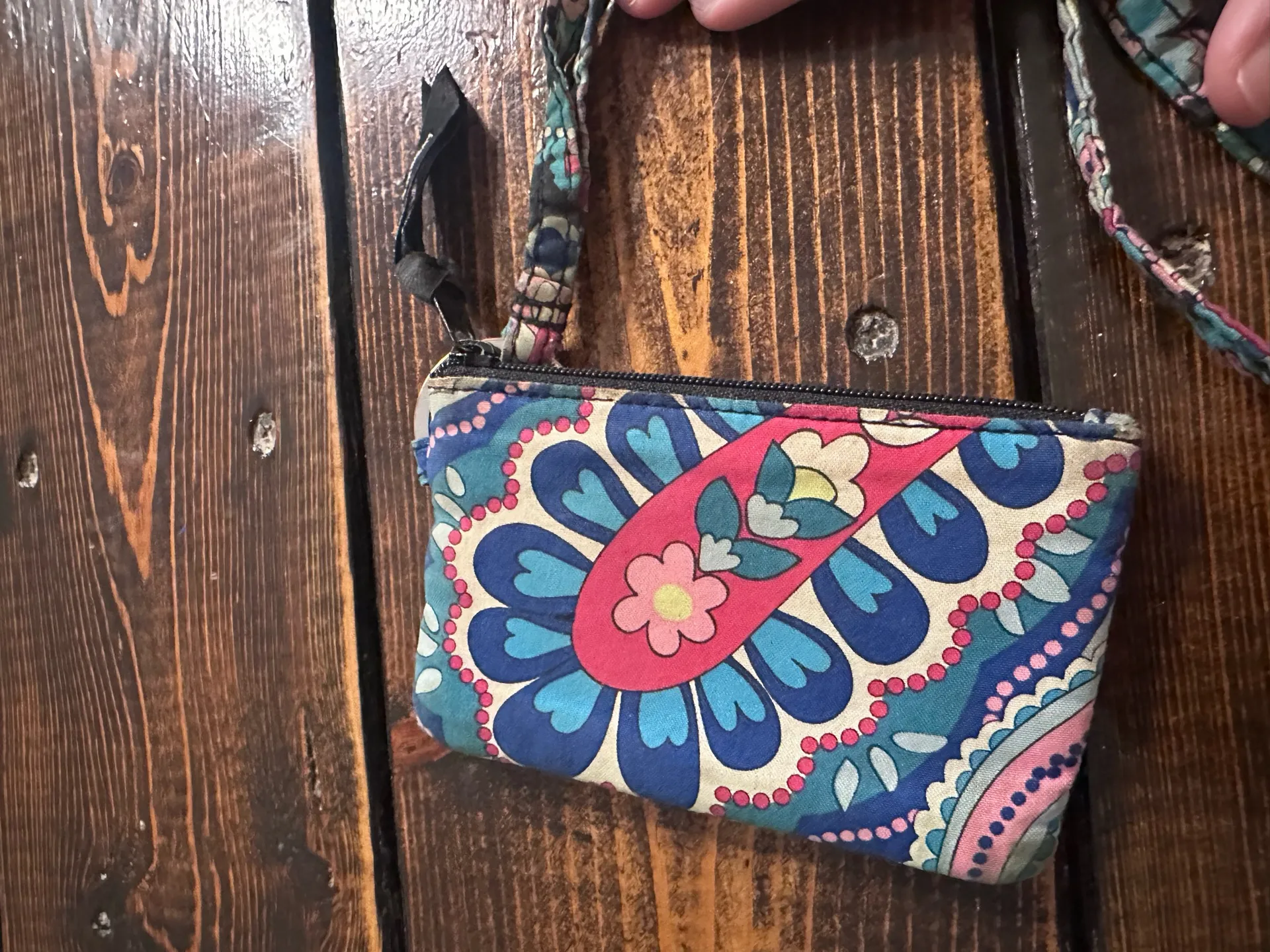 Vera Bradley Wallet Wristlet Zip Floral  - Image 3
