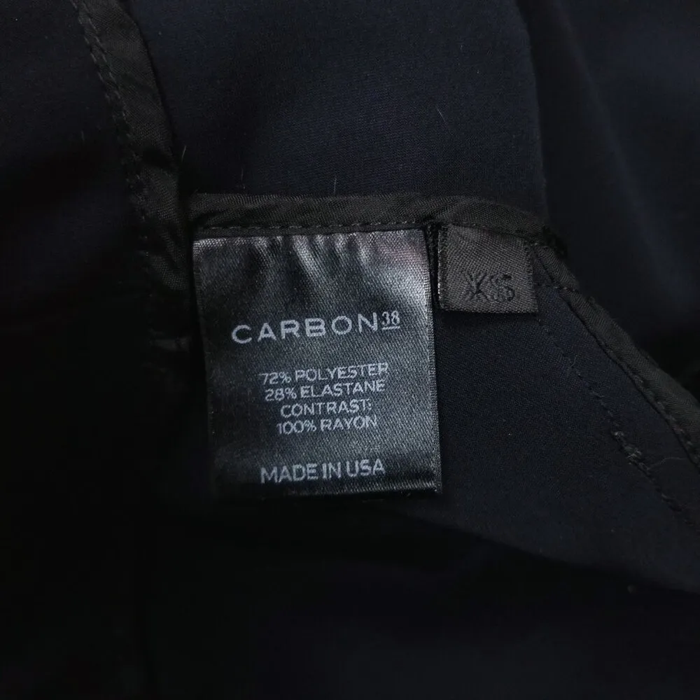 Carbon38 Bleeker Cropped Jacket Dark Blue Sz Extra Small - Image 11