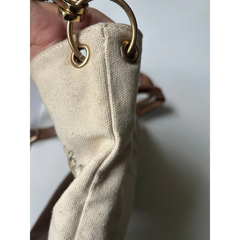 Loungefly Marvel Groot Guardians Of The Galaxy Crossbody Canvas Floral Purse - Image 7