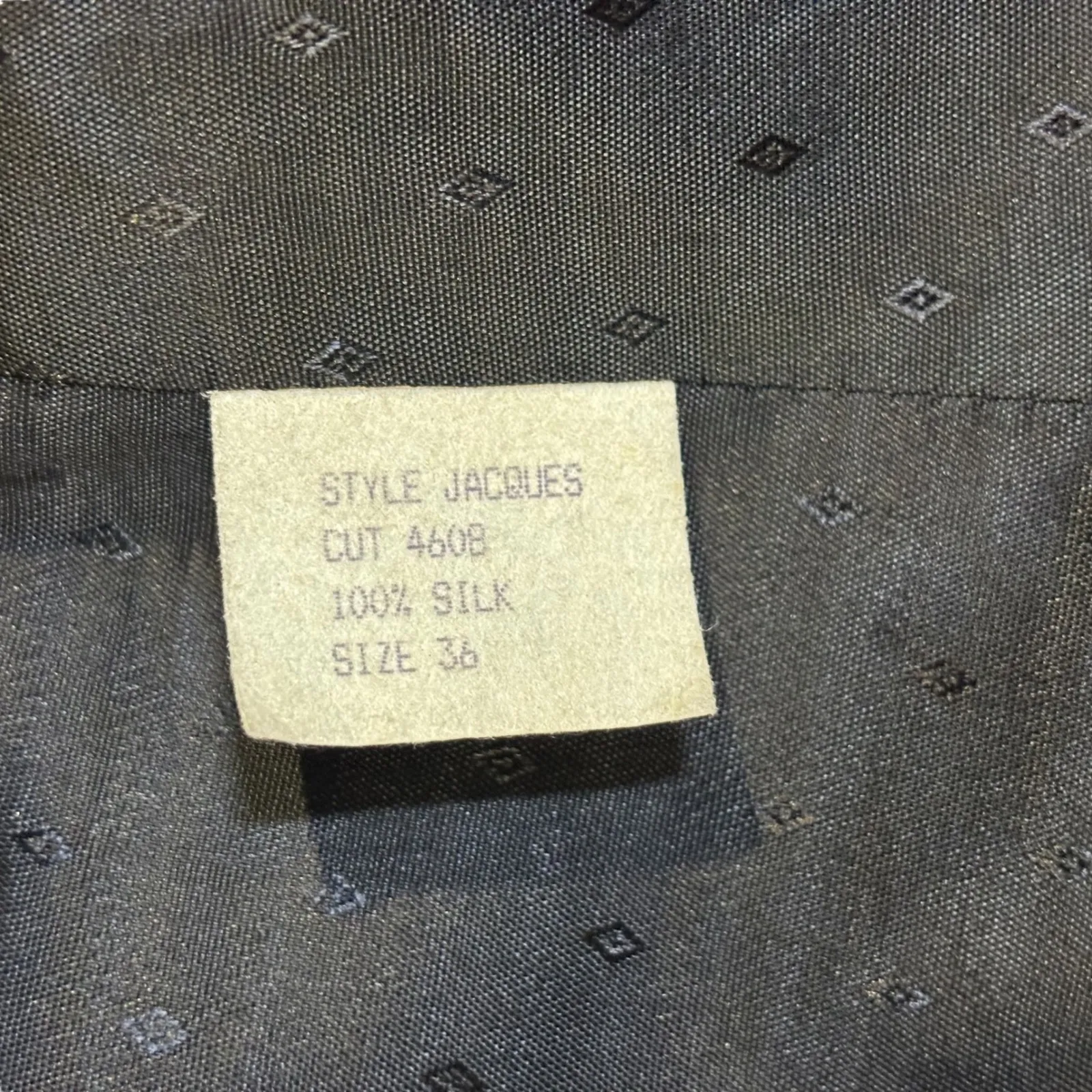 Emil Rutenberg USA Blazer Womens‎ 36 Hand Woven Silk Striped Jacket Coat* Tan Size L - Image 7