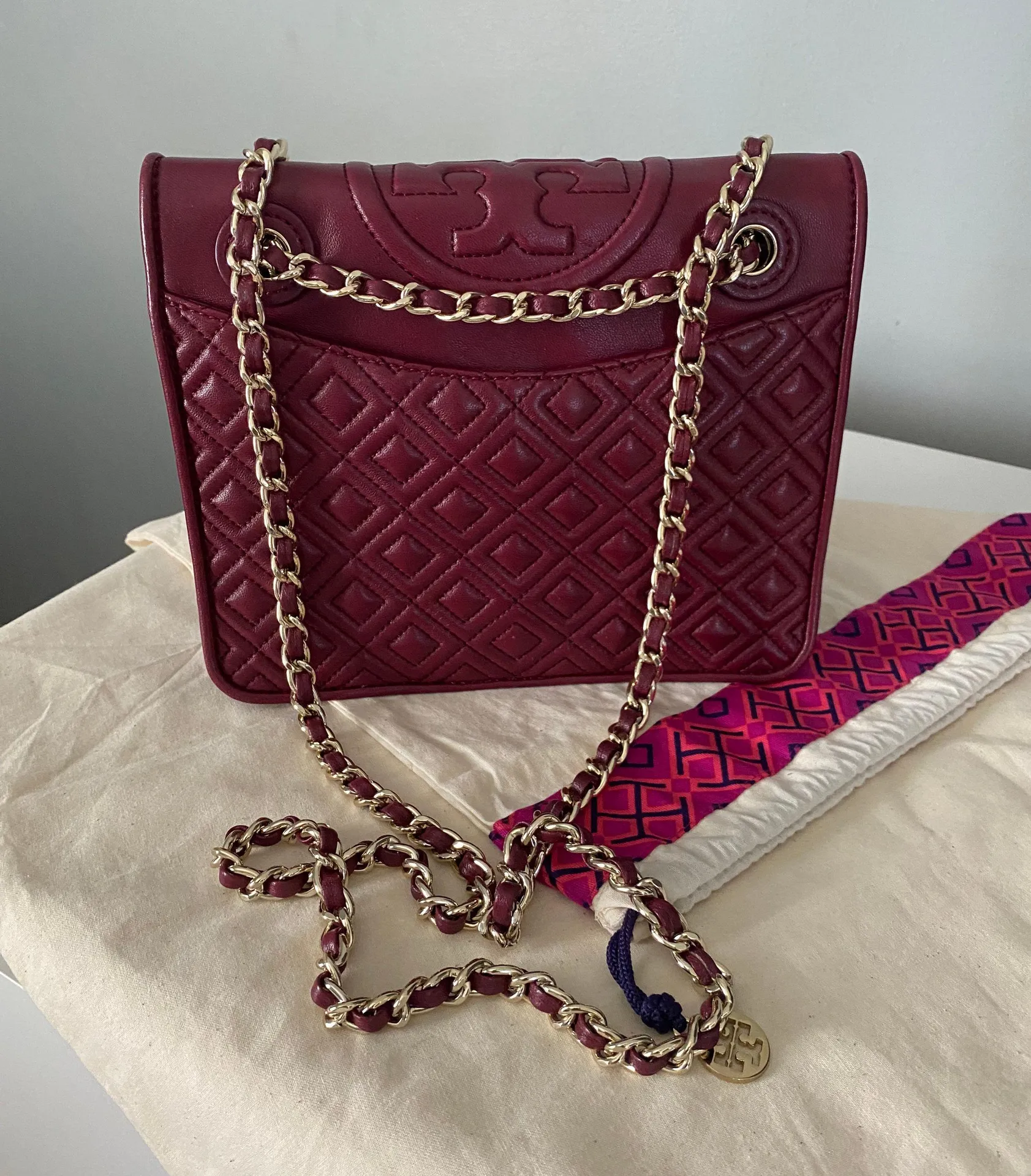 Tory Burch Convertible Shoulder Bag - Image 9