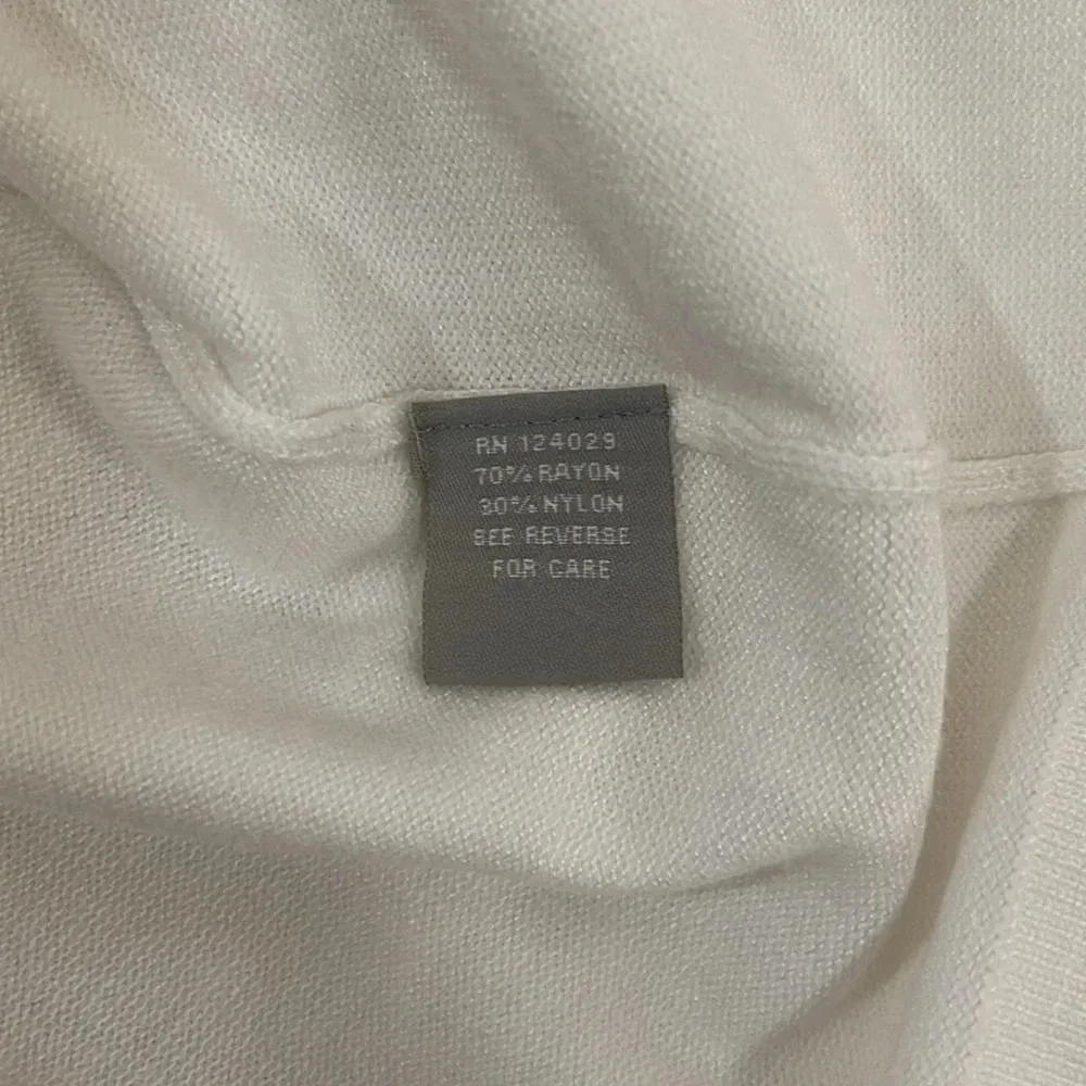 NWT! Women’s LouLou white short sleeve sweater 3X - Image 5