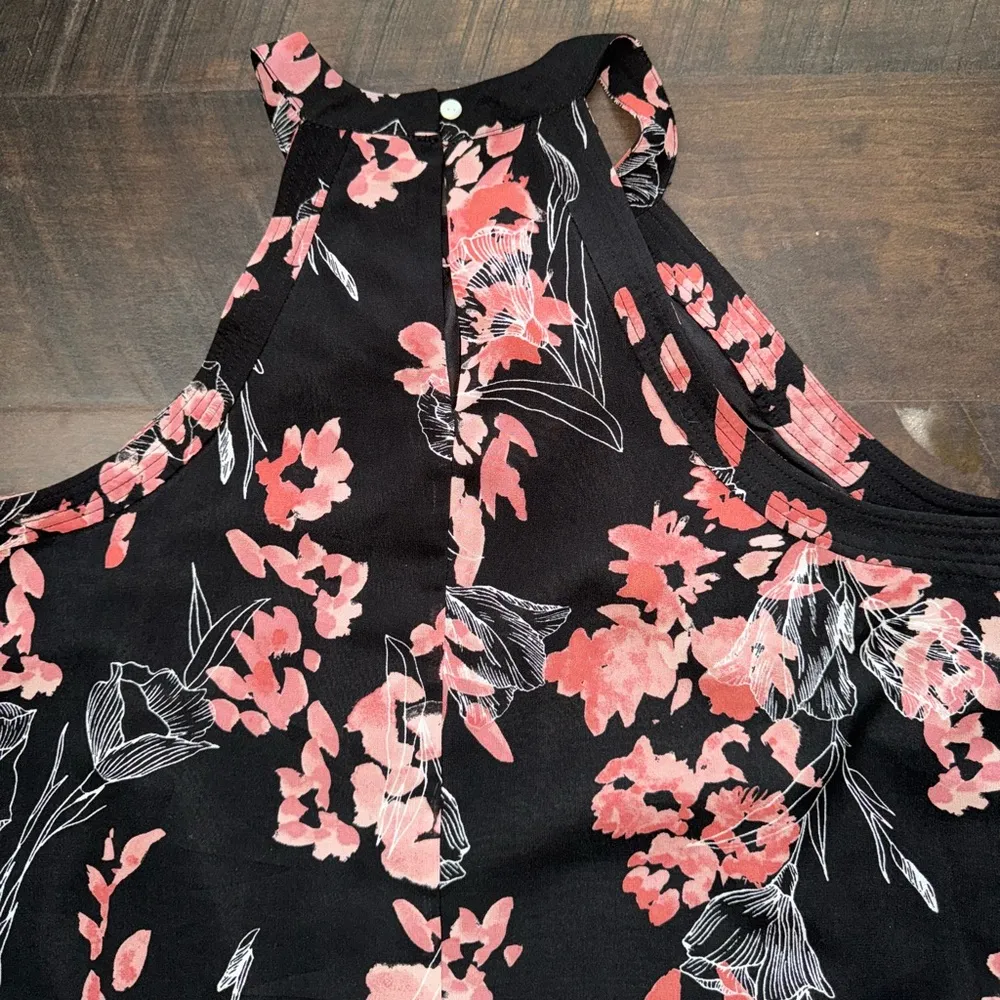 A New Day black and pink floral blouse - Image 16