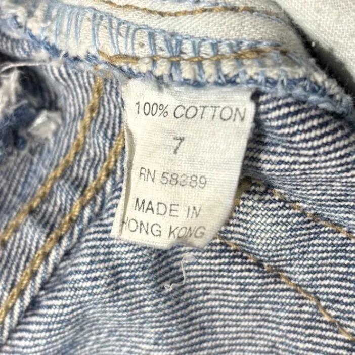 Lawman Vintage Jeans Womens Size 7 Blue Denim Straight Leg High Rise Waist - Image 14