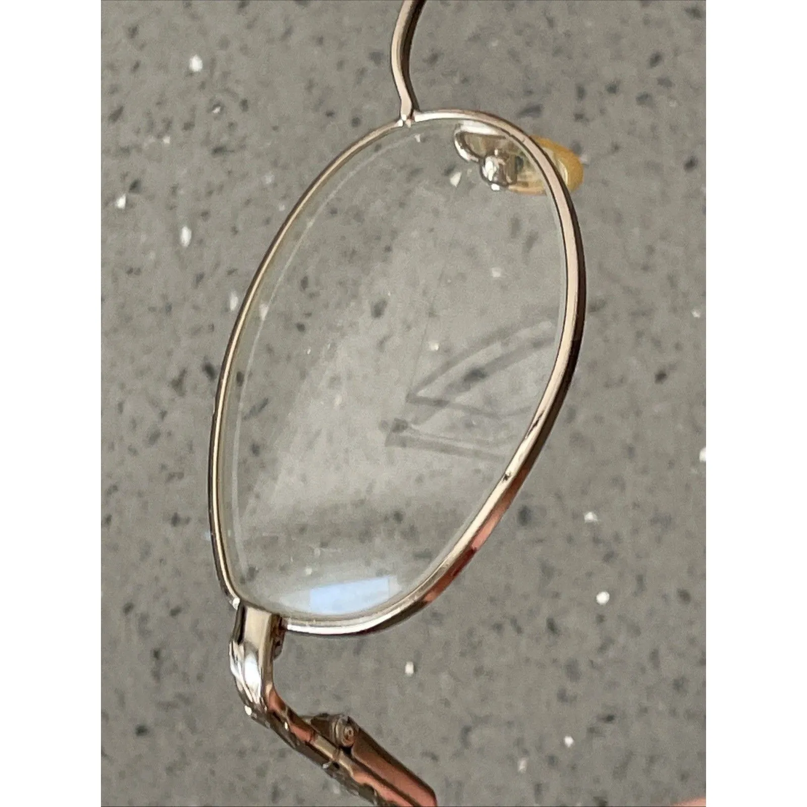 Marchon Super Flex Eyeglasses Frames ONLY Gold Flex Italy 50 - Image 13
