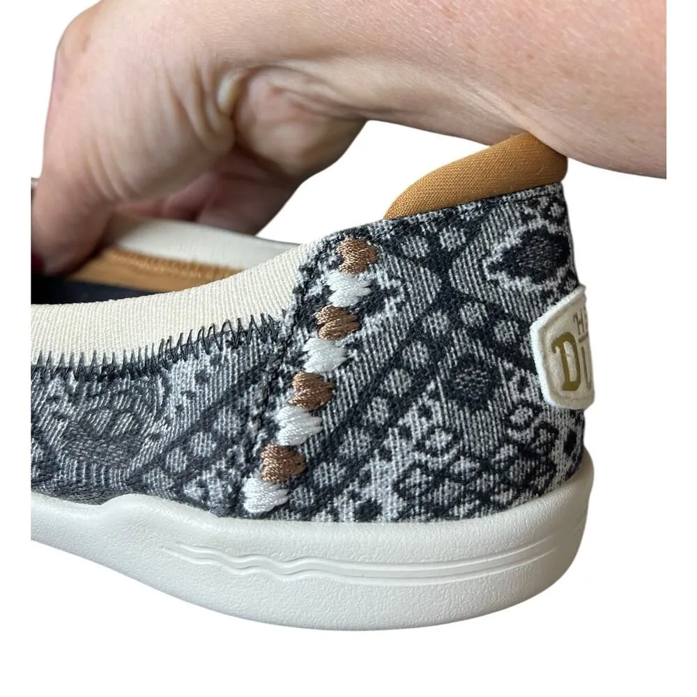 Hey Dude Women's Savannah Slip-on Boho Festival Cream Size 6 - Image 10