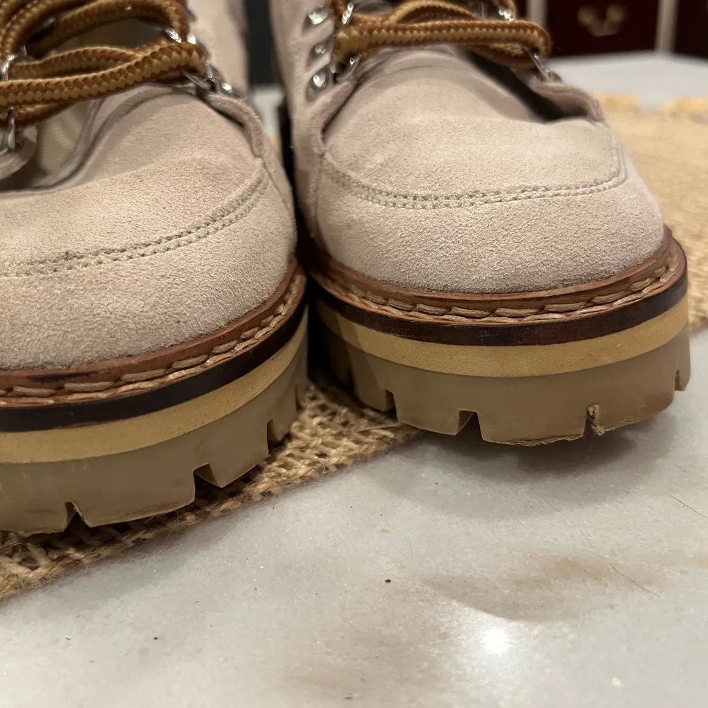 Mango Suede Lace-up Hiking Boots‎ - Image 8